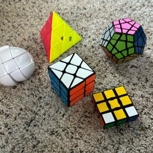 5 speed cubes, GUC, smoke free home.